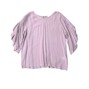 Love Tree Ruffle Sleeve Blouse Top Size Small